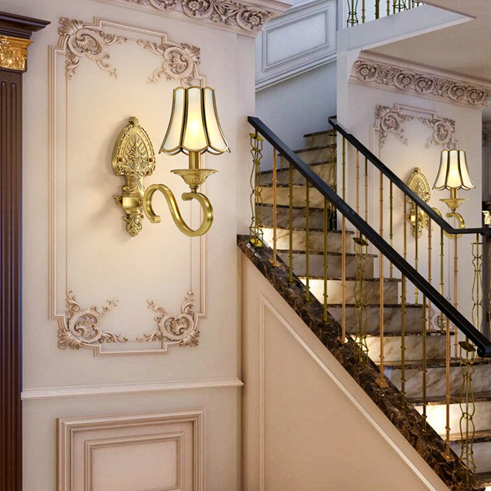Vintage Gold Luxury Wall Sconce Light For Living Room 0
