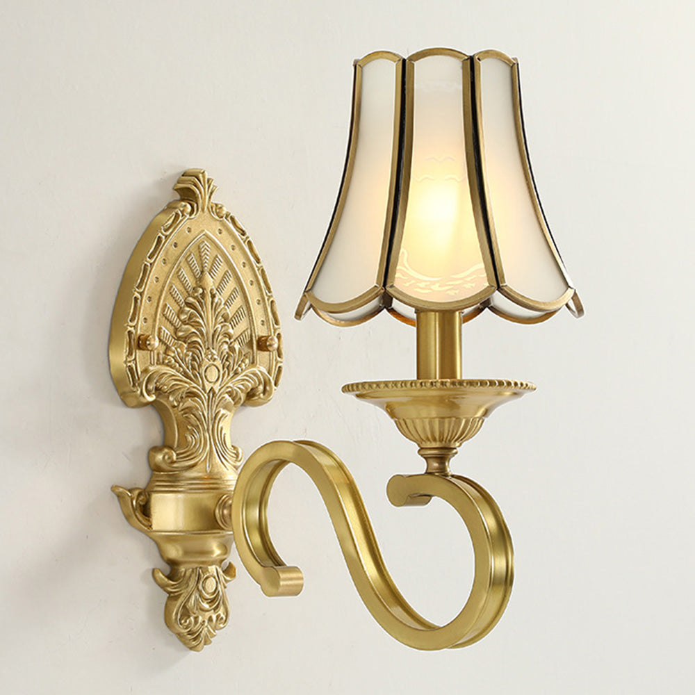 Vintage Gold Luxury Wall Sconce Light For Living Room 1