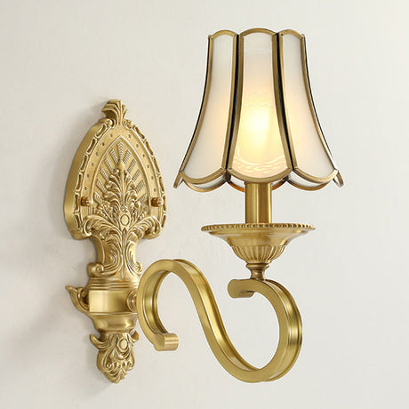 Vintage Gold Luxury Wall Sconce Light For Living Room 1
