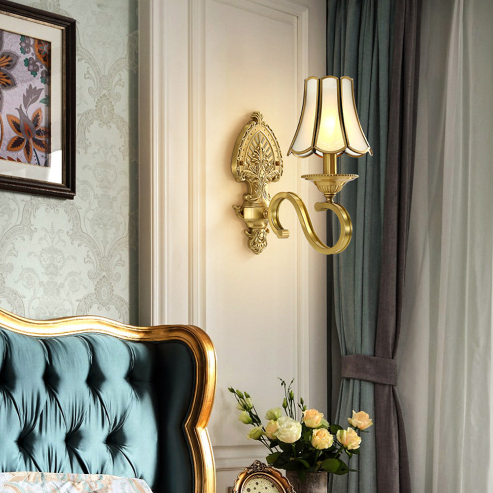 Vintage Gold Luxury Wall Sconce Light For Living Room 2
