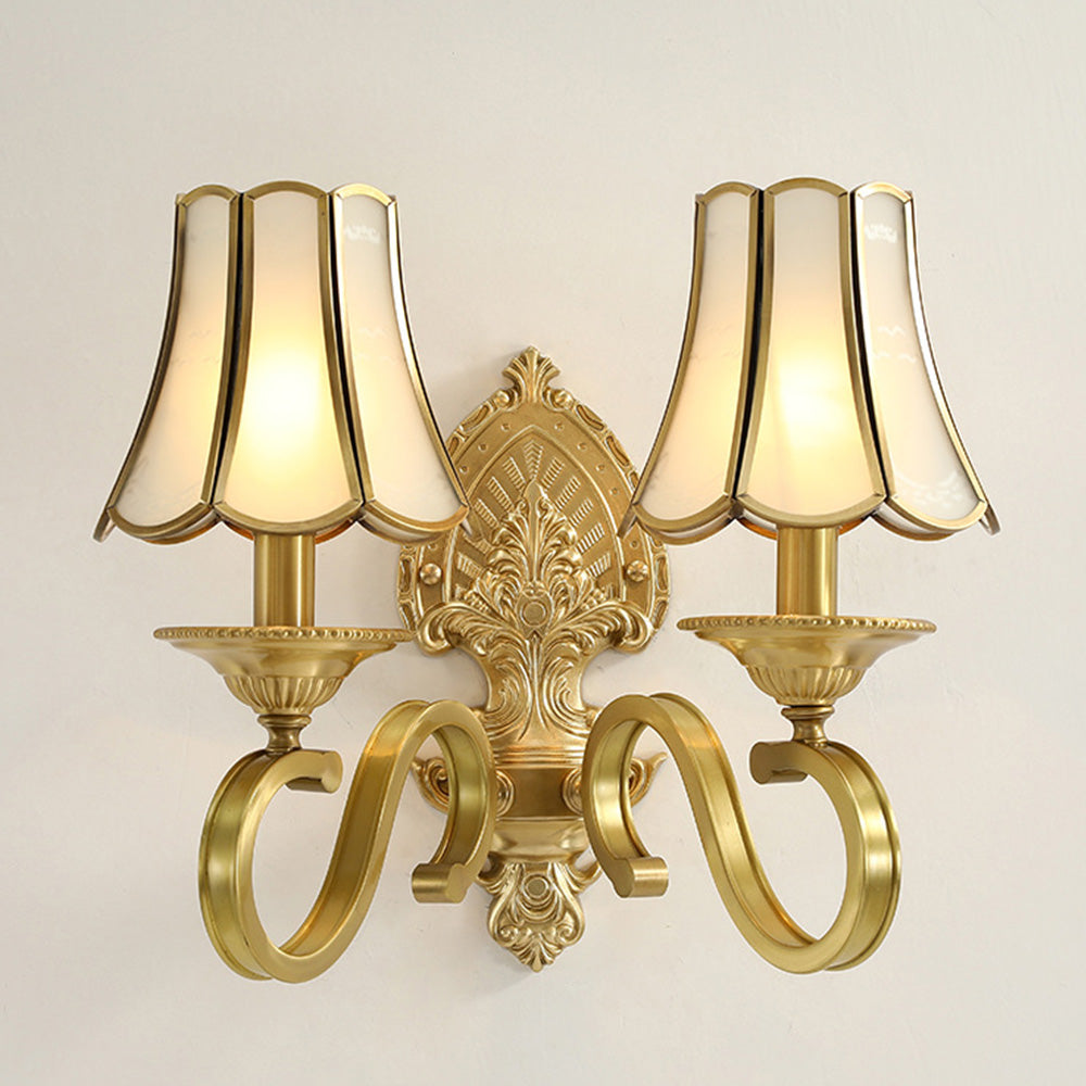 Vintage Gold Luxury Wall Sconce Light For Living Room 6