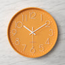 Silent Elegance - Large Clear Wall Clock