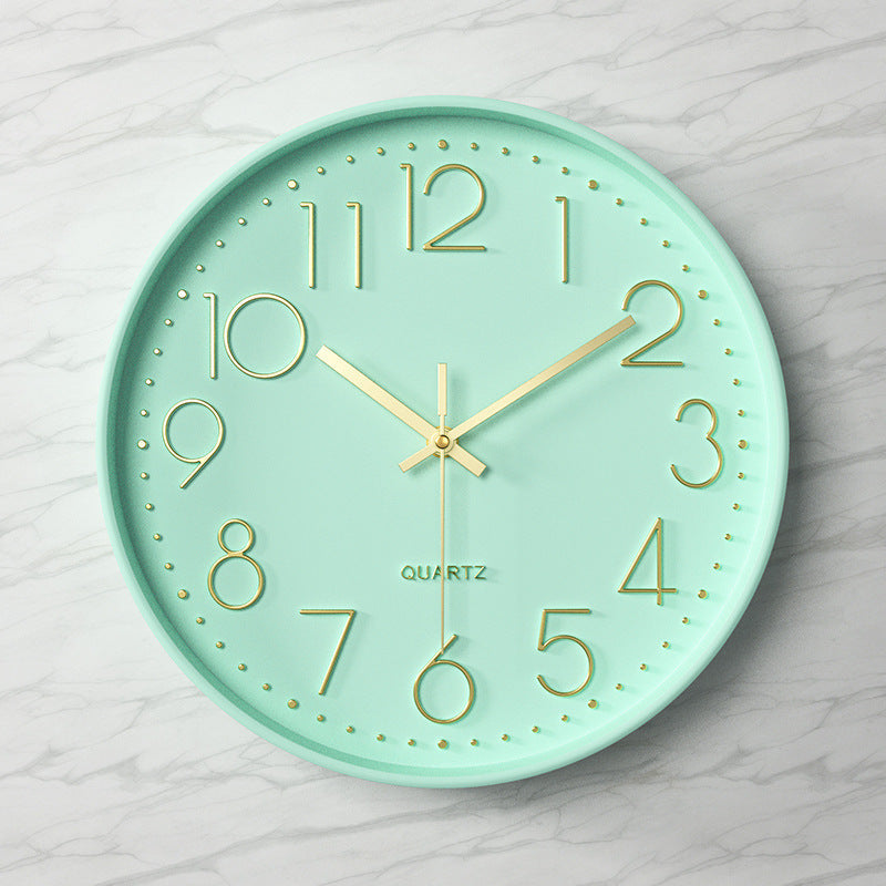 Silent Elegance - Large Clear Wall Clock