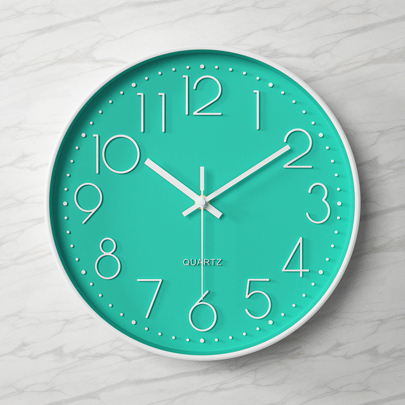 Silent Elegance - Large Clear Wall Clock