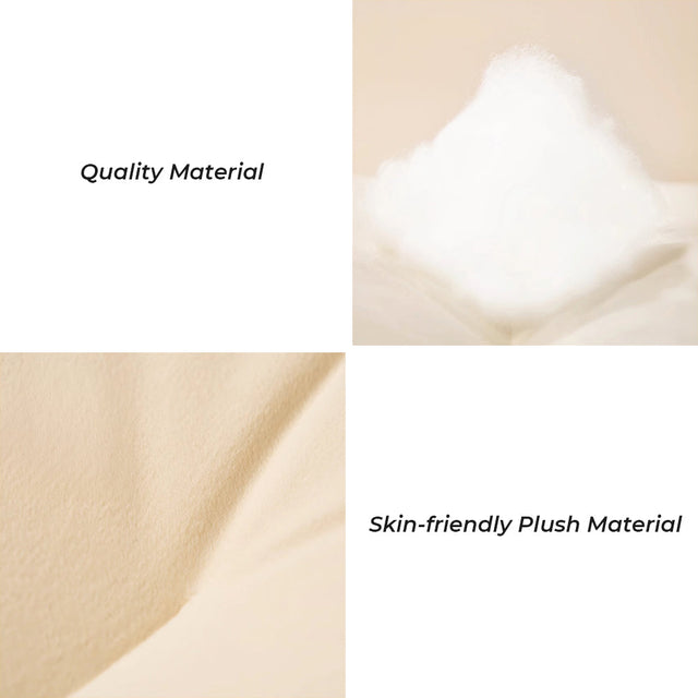 Waffle Plush Dog Bed Soft Stylish Ultra Cozy Fabric