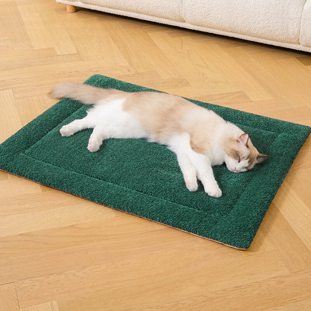 Warm Plush Non-Slip Pet Mat Soft Cozy Versatile Sizes