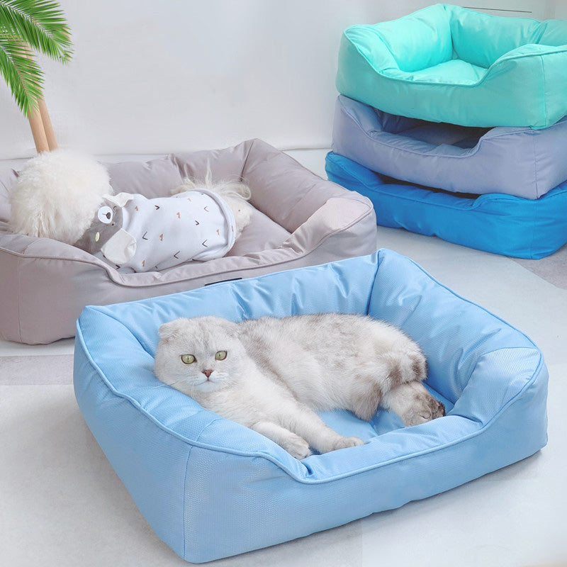 Waterproof Cooling Pet Sofa Bed with Breathable Fabric