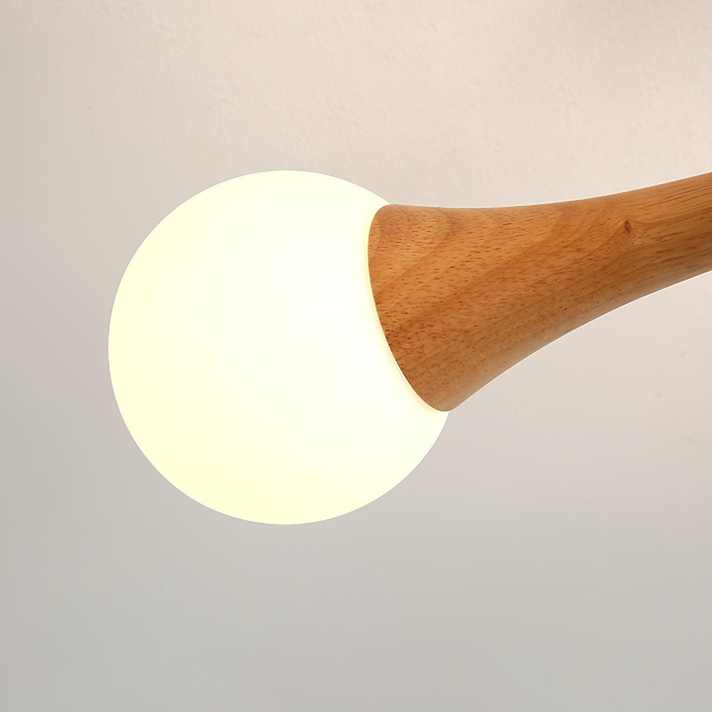 Elegant Wooden Ceiling Light – Warm, Modern and Energy-Efficient