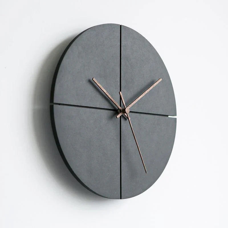 AuraSphere – Minimalist Wall Clock with Silent Quartz Movement