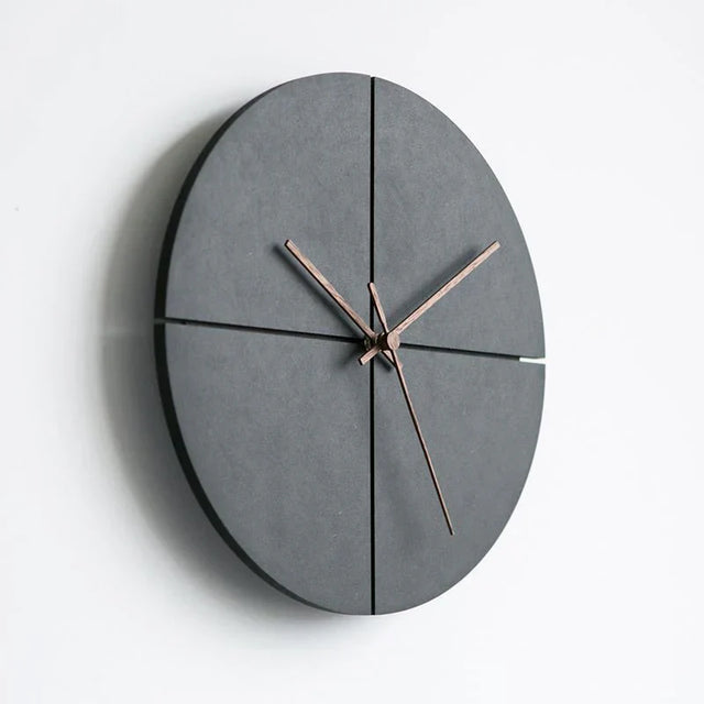 AuraSphere – Minimalist Wall Clock with Silent Quartz Movement