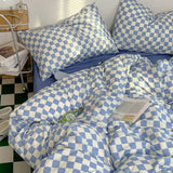 Abstract Chequerboard Single Bedding Set