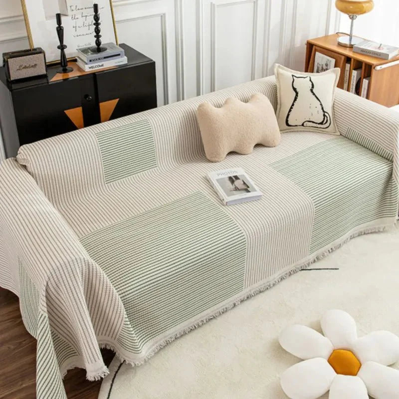 Abstract Pattern Cosy Sofa Blanket for Ultimate Comfort