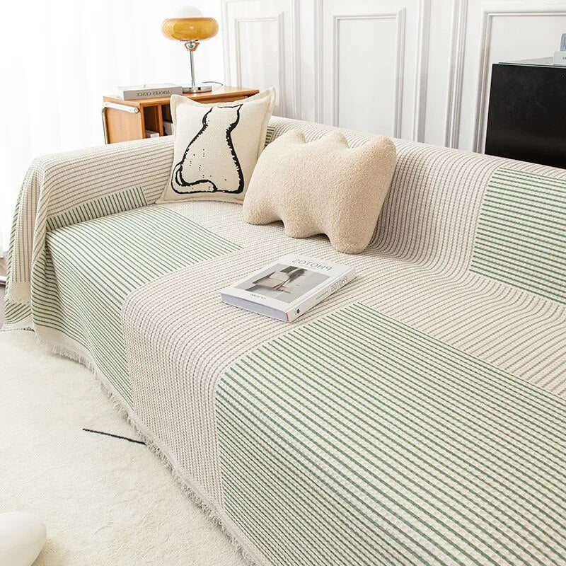 Abstract Pattern Cosy Sofa Blanket for Ultimate Comfort