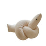 Abstract Shaped Sofa Cushion in Plush Wavy Design