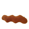 Abstract Shaped Sofa Cushion in Plush Wavy Design