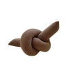 Abstract Shaped Sofa Cushion in Plush Wavy Design