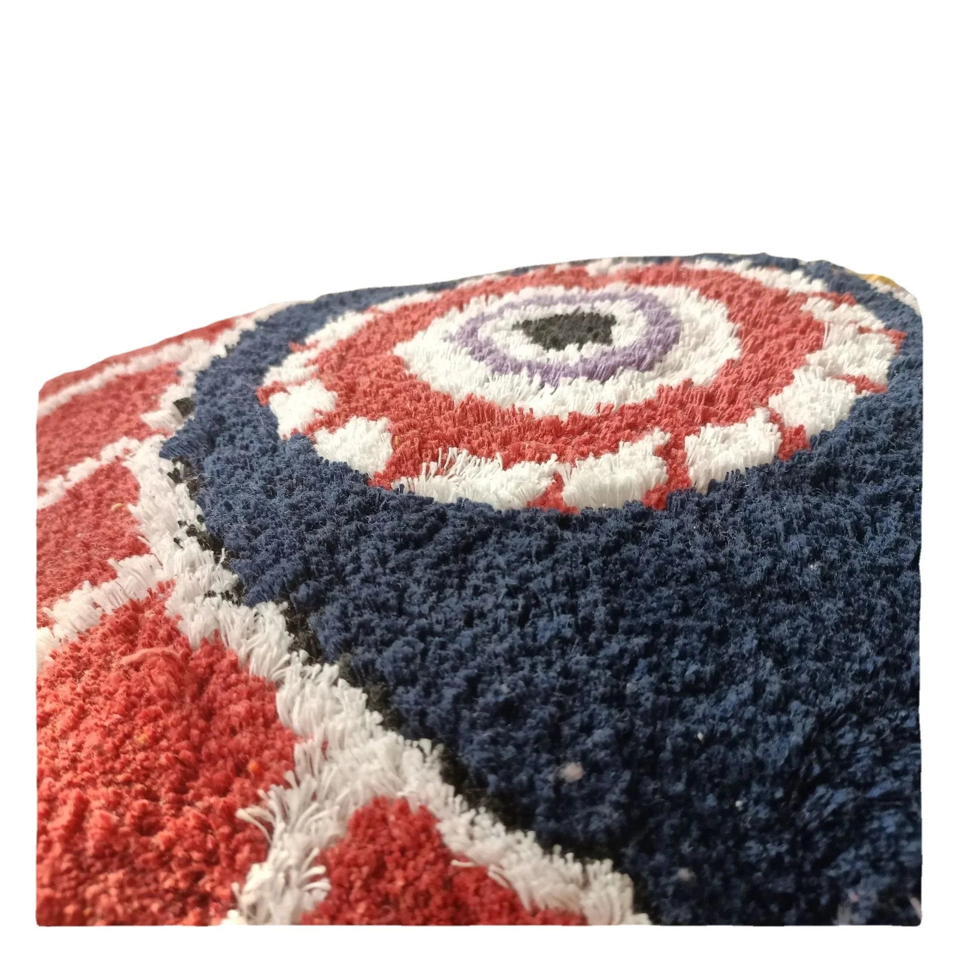 Bohemian Style Devil's Eye Tufted Cushion Cover 45cm