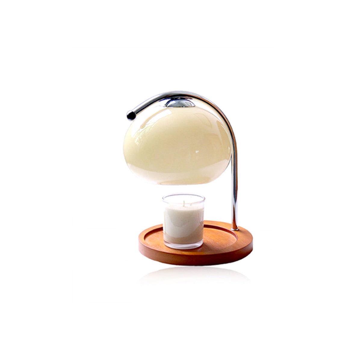 Retro Glass Dimmable Candle Warmer Lamp-2
