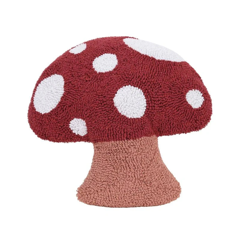 Cartoon Throw Cushions with Embroidered Cotton Design