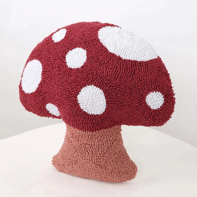 Cartoon Throw Cushions with Embroidered Cotton Design