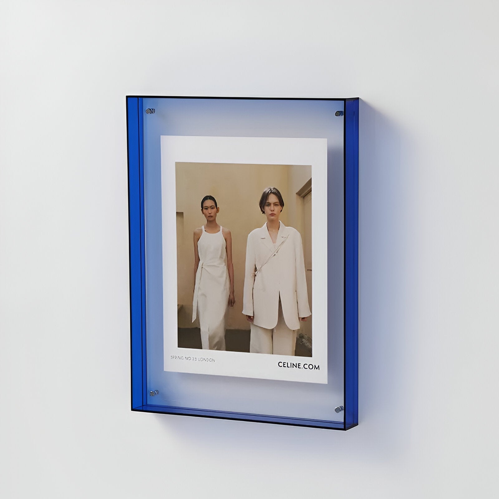 Coloured Transparent Acrylic Picture Frame for Modern Displays