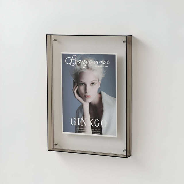Coloured Transparent Acrylic Picture Frame for Modern Displays