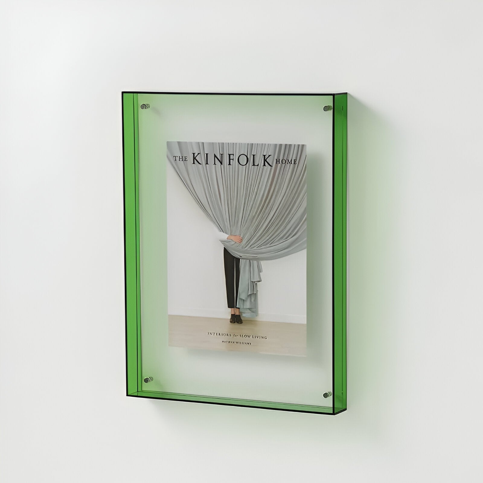 Coloured Transparent Acrylic Picture Frame for Modern Displays