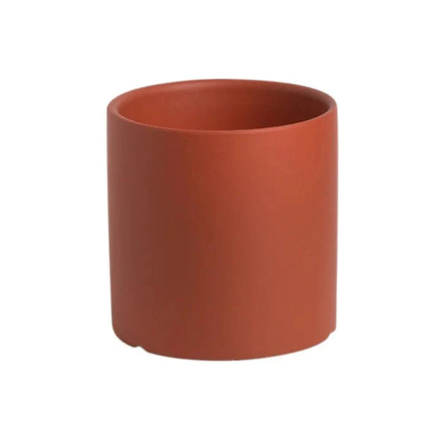 Colourful Ceramic Flower Pot with Drainage Modern Design