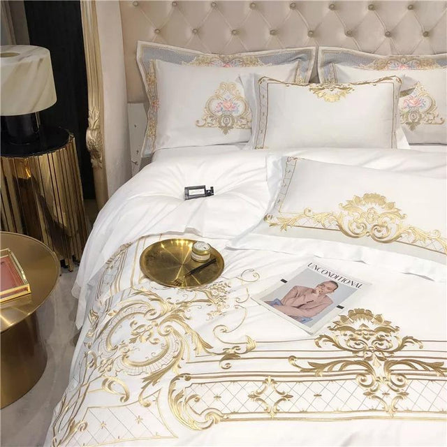 Regal Crest Duvet Cover Set (Egyptian Cotton, 1000 TC)