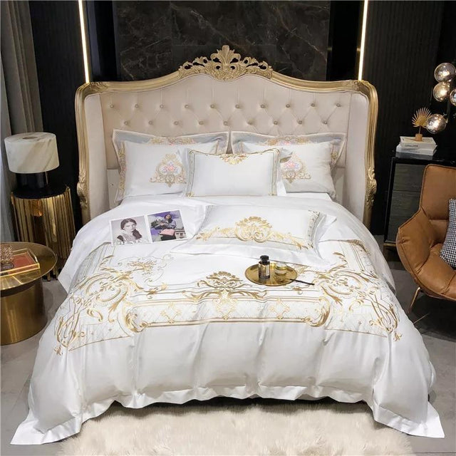 Regal Crest Duvet Cover Set (Egyptian Cotton, 1000 TC)