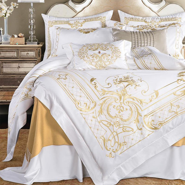 Regal Crest Duvet Cover Set (Egyptian Cotton, 1000 TC)