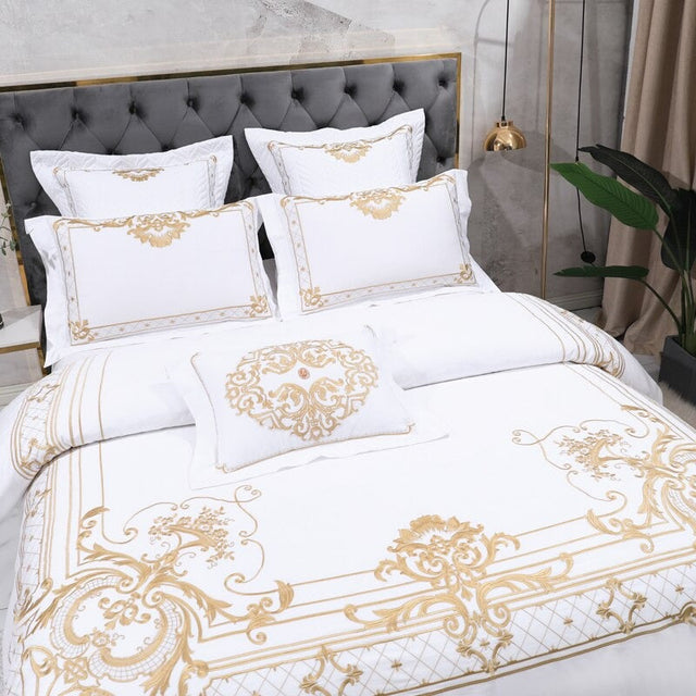 Regal Crest Duvet Cover Set (Egyptian Cotton, 1000 TC)