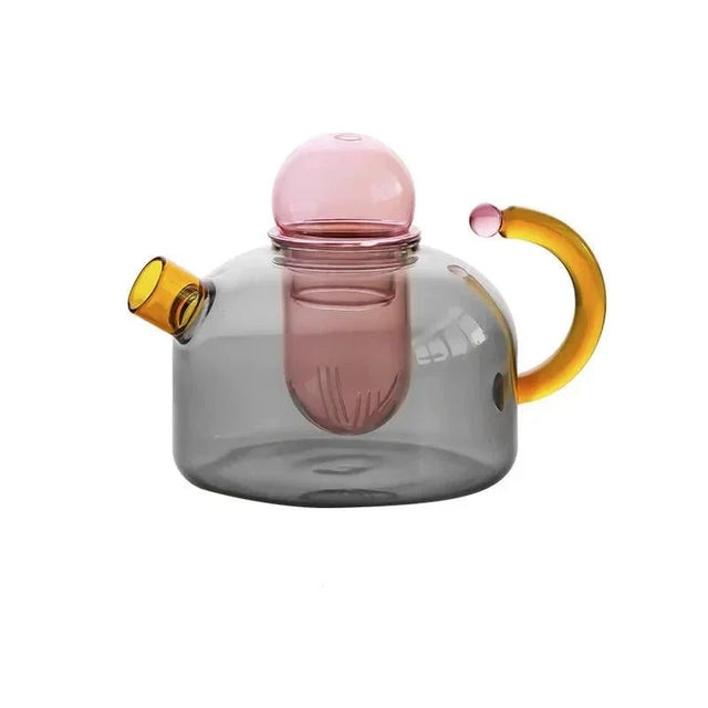 GlowHarmony Luxury Translucent Kettle and Mug Set