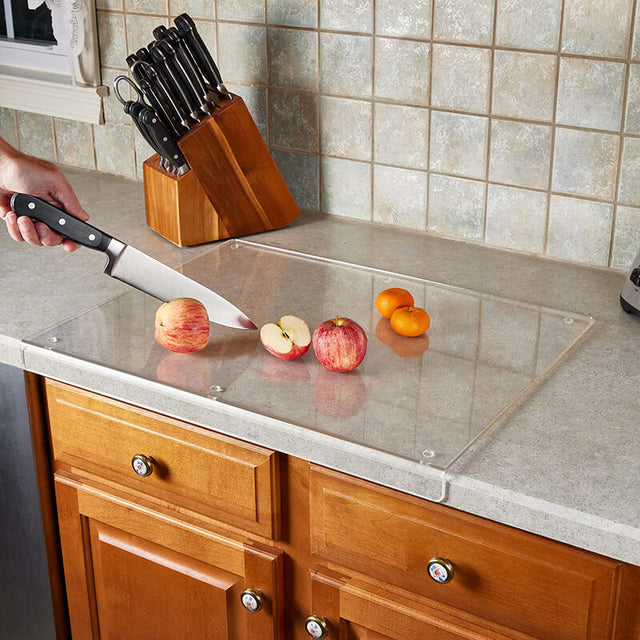 Transparent Scratch-Resistant Cutting Board – Durable & Easy to Clean