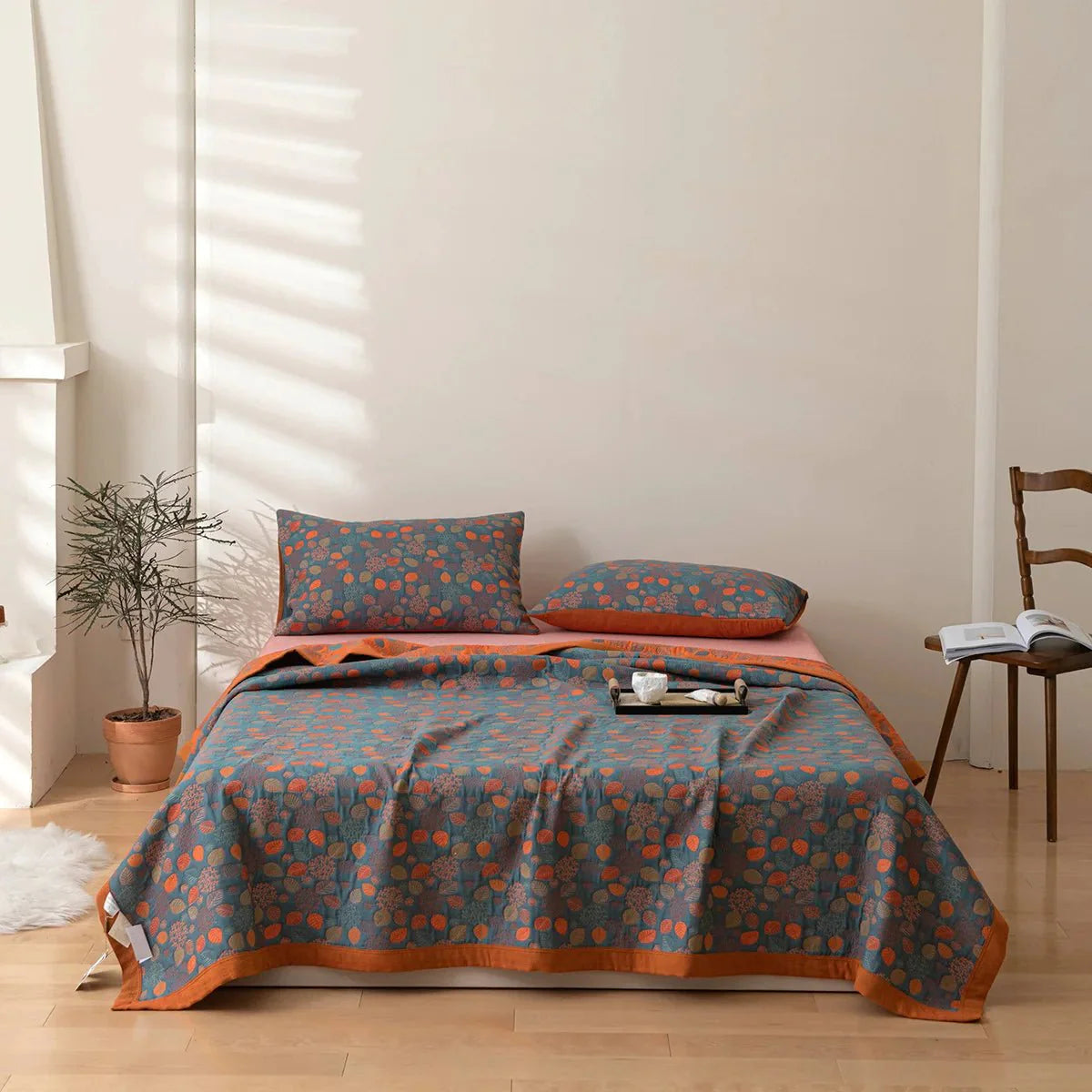 Decorative Bohemian Style Bed Blanket for Cozy Comfort