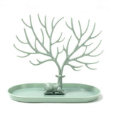 Deer Shaped Jewellery Display Stand in Chic Plastic Design