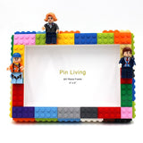 DIY Children's Building Block Photo Frame in Modern Style