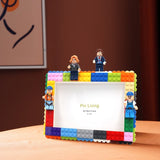 DIY Children's Building Block Photo Frame in Modern Style