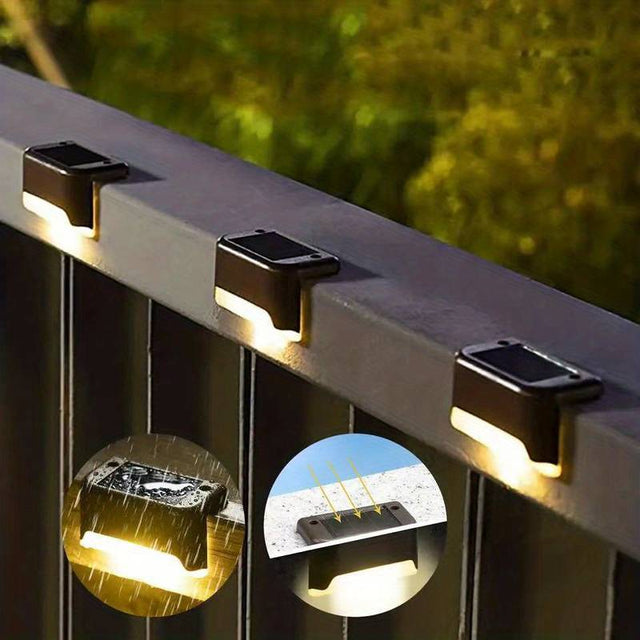 Solar LED Wall Lights – Wireless Automatic Weatherproof Solar