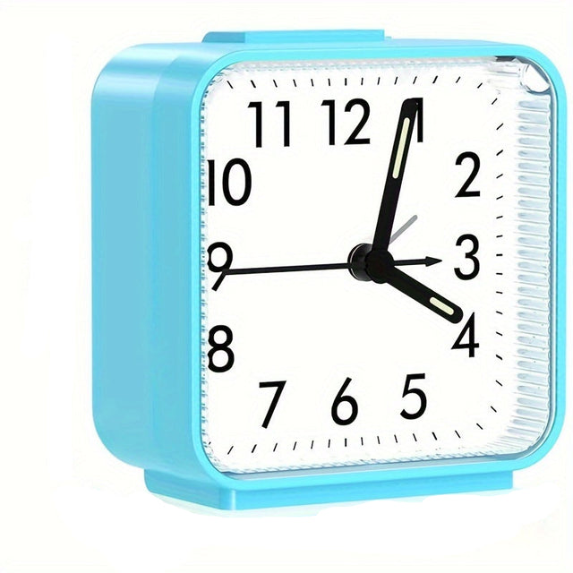 Stylish Rectangle Alarm Clock with Night Light for Cozy Bedroom