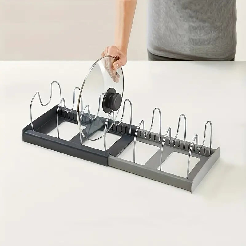 NeatStack Cookware Organiser Adjustable Space-Saving Storage