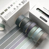 Eight Piece Solid Colour Tape Set for Crafting Projects