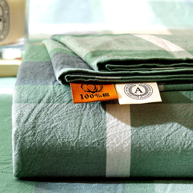 Japanese Style 100% Cotton Bed Sheet