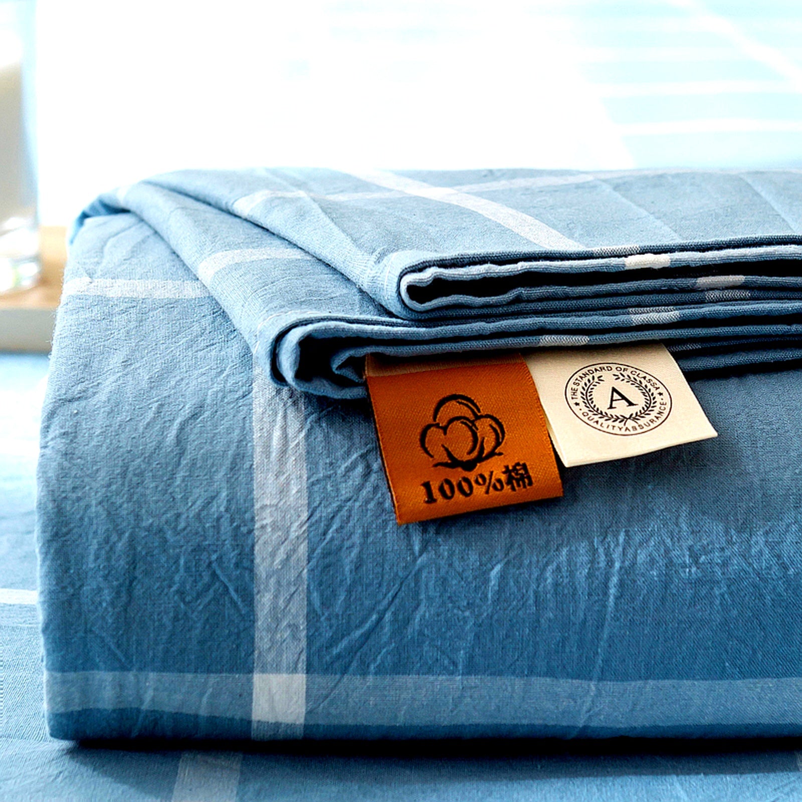 Japanese Style 100% Cotton Bed Sheet