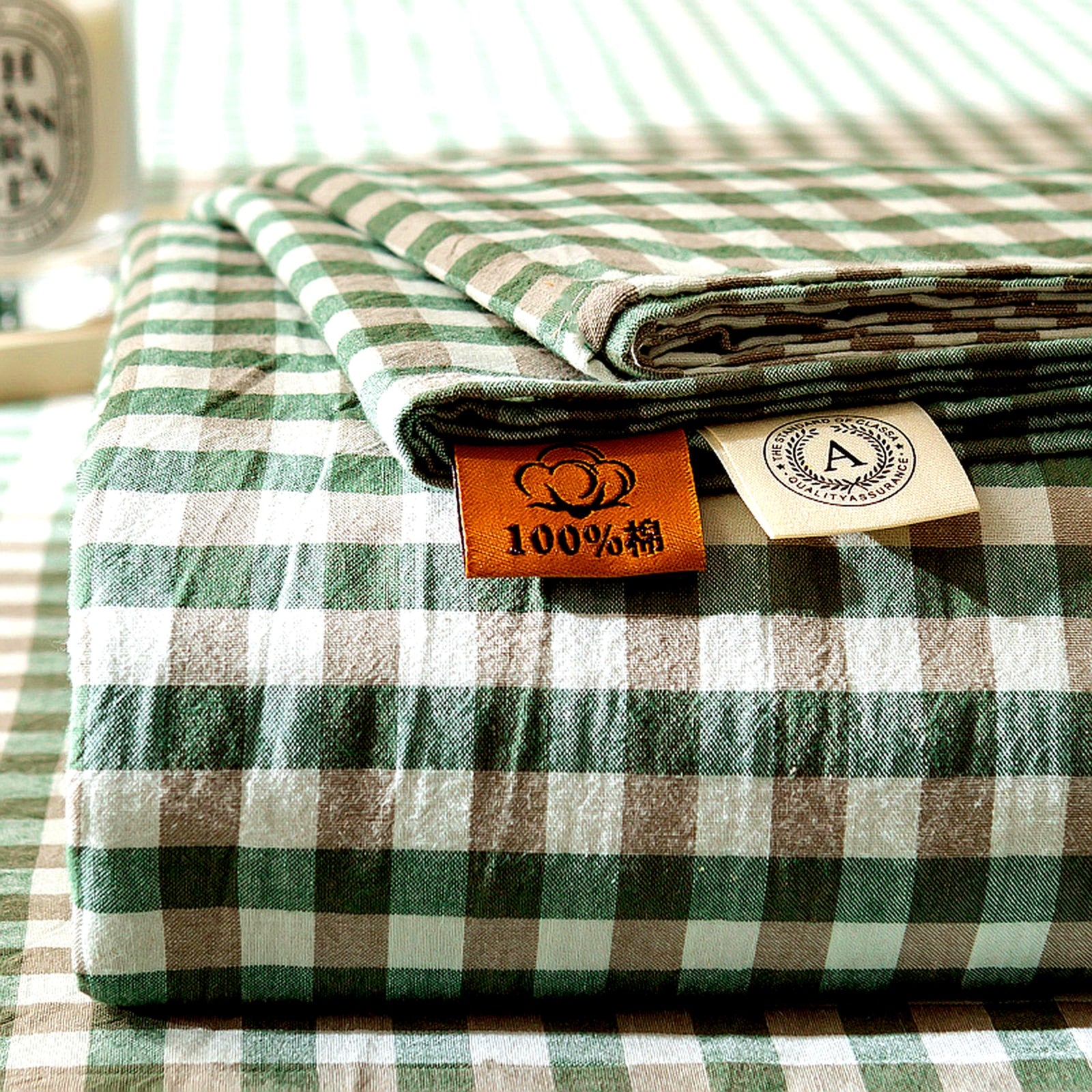 Japanese Style 100% Cotton Bed Sheet