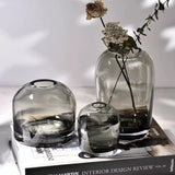 European Style Creative Flower Vase in High-Quality Glass
