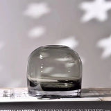 European Style Creative Flower Vase in High-Quality Glass