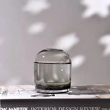 European Style Creative Flower Vase in High-Quality Glass