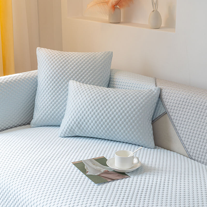 Anti-Scratch Furniture Protector Washable Cooling Couch Cover