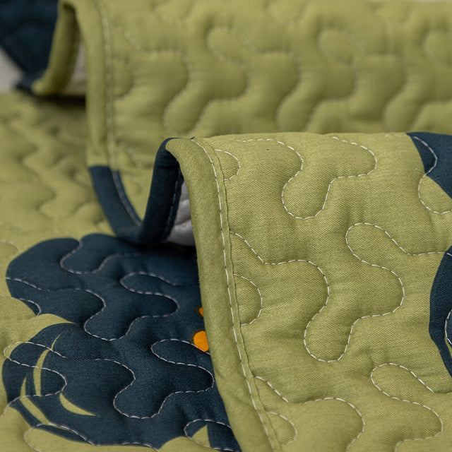 Caramel Macchiato Cotton Non-slip Couch Cover for Protection